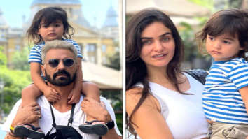 Arjun Rampal spends quality time with girlfriend Gabriella Demetriades and son Arik in Budapest