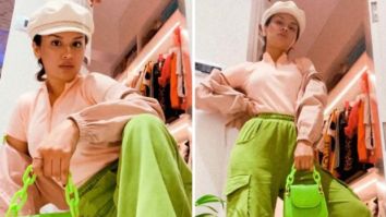 Avneet Kaur does colour blocking on Doja Cat’s ‘Kiss Me More’