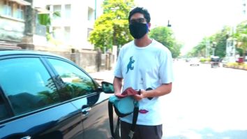 Ayan Mukerji spotted at a clinic in Juhu