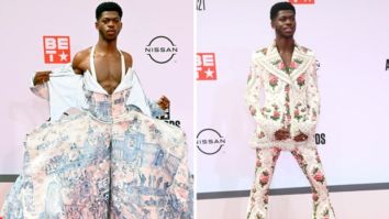 BET Awards 2021: Lil Nas X celebrates pride month in stunning floral gown and changes into 70s pantsuit