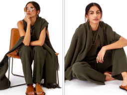 Banita Sandhu dons an olive green co-ord set worth Rs. 60,000