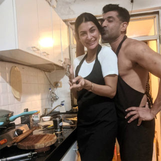 Eijaz Khan shares an adorable picture with girlfriend Pavitra Punia as they cook together Eijaz Khan shares an adorable picture with girlfriend Pavitra Punia as they cook together