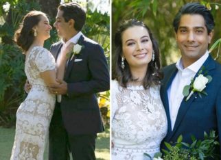Evelyn Sharma ties the knot with Tushaan Bhindi in private ceremony in Australia, dons Rs. 1.2 lakh wedding gown