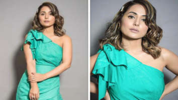 Hina Khan’s asymmetric midi dress with one-shoulder detailing is a perfect summer outfit Hina Khan’s asymmetric midi dress with one-shoulder detailing is a perfect summer outfit