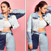 Huma Qureshi dons denim on denim trend but in two tones