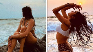 Janhvi Kapoor gives major beach goals in white top and animal print bikini bottom in picturesque sunset photos Janhvi Kapoor gives major beach goals in white top and animal print bikini bottom in picturesque sunset photos