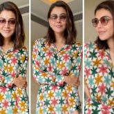 Kajal Aggarwal makes a strong case for prints; dons a floral printed shirt and shorts worth Rs. 9,900