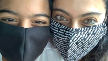 Kajol and son Yug are ‘masked bandits’ in an adorable selfie