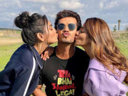 Khatron Ke Khiladi 11: Arjun Bijlani gets sweet kisses from Nikki Tamboli, and Sana Makbul