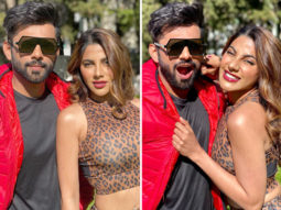 Khatron Ke Khiladi 11: Nikki Tamboli and Rahul Vaidya strike a pose in Cape Town on a sunny day