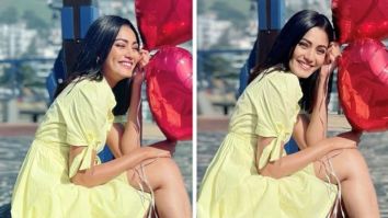 Khatron Ke Khiladi 11: Sana Makbul is a ray of sunshine on her birthday in yellow flared dress Khatron Ke Khiladi 11: Sana Makbul is a ray of sunshine on her birthday in yellow flared dress