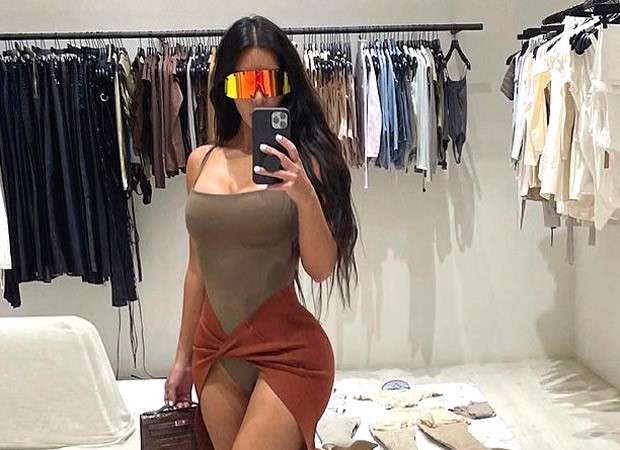 Kim Kardashian sizzles in Skims bodysuit amid video fail scandal