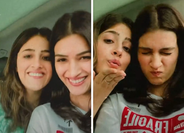 Kriti Sanon and Nupur Sanon show sisterly bond while crooning 'Yeh Apna Dil Toh Awara’, watch video
