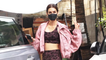 Kriti Sanon spotted at a dance studio in Andheri