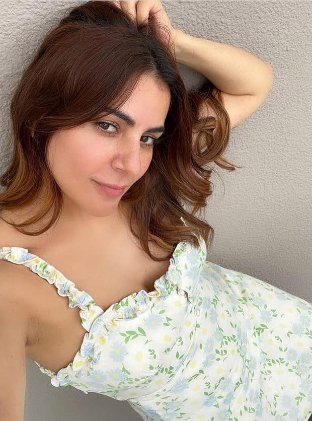 Kundali Bhagya actress Shraddha Arya spruced up her wardrobe with playful mini floral dress