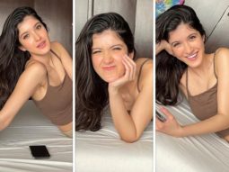 Maheep Kapoor clicks Shanaya Kapoor’s pictures as she rocks brown spaghetti top with beige pants