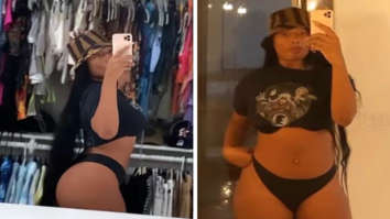 Megan Thee Stallion grooves to her song ‘Thot Shit’ in nothing but a graphic crop top and a thong