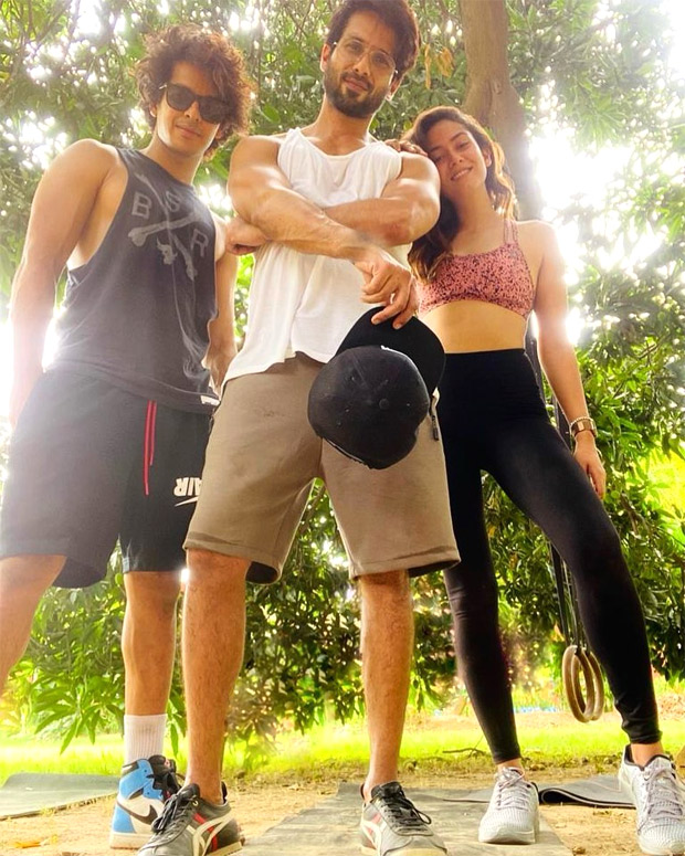 Mira Rajput shares a glimpse of her workout session with her ‘Dream team’ Shahid Kapoor and Ishaan Khatter (1)