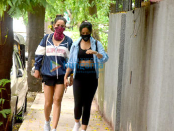 Photos: Aisha Sharma and Neha Sharma spotted in Bandra