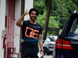 Photos: Gurmeet Choudhary snapped at T-series office