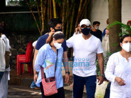 Photos: Huma Qureshi, Apurva Agnihotri, Ashish Chowdhry and others snapped at Mandira Bedi’s husband Raj Kaushal’s funeral in Bandra