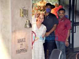 Photos: Kangana Ranaut spotted at her office