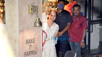 Photos: Kangana Ranaut spotted at her office