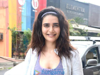 Photos: Karishma Tanna snapped at the gym