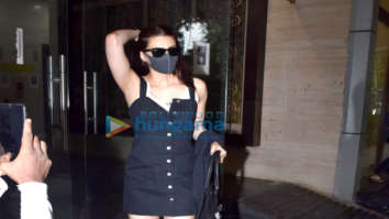 Photos: Kriti Sanon snapped at Rohit Dhawan’s office in Juhu