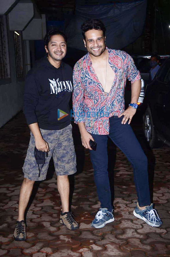 photos krushna abhishek and shreyas talpade snapped in andheri 1
