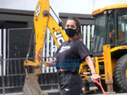 Photos: Malaika Arora spotted in Bandra