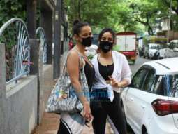 Photos: Neha Sharma and Aisha Sharma spotted in Bandra