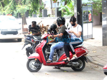 Photos: Nora Fatehi spotted outside a clinic in Bandra