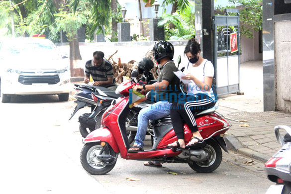 Photos: Nora Fatehi spotted outside a clinic in Bandra