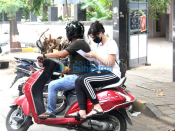 Photos: Nora Fatehi spotted outside a clinic in Bandra