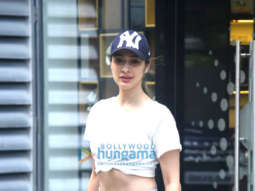 Photos: Raai Laxmi snapped at the gym in Andheri