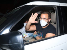 Photos: Saif Ali Khan snapped at Ramesh S Taurani’s office in Bandra