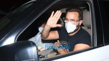 Photos: Saif Ali Khan snapped at Ramesh S Taurani’s office in Bandra
