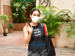 Photos: Sara Ali Khan snapped at the gym