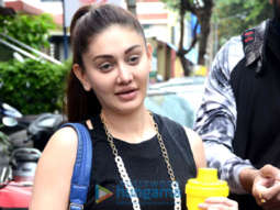 Photos: Shefali Jariwala, Parag Tyagi and Naina Singh snapped at the gym