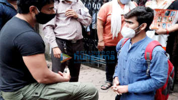 Photos: Sonu Sood snapped at his residence
