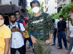 Photos: Sonu Sood snapped at his residence