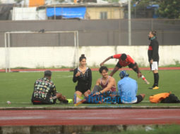 Photos: Tiger Shroff, Disha Patani, Ranbir Kapoor, Arjun Kapoor and others snapped during a football match practice