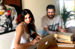 On the sets of the movie Raksha Bandhan