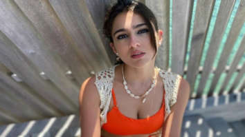Sara Ali Khan enjoys swimming during golden hour, watch video