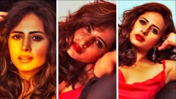 Sargun Mehta exudes charm in sultry pictures donning red satin dress and soft glam