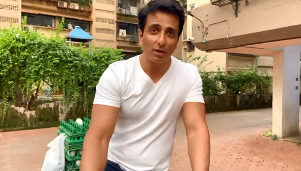 Sonu Sood sells bread and eggs as he introduces 'Sonu Ki Supermarket'