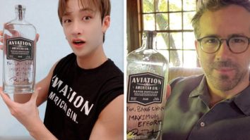 Stray Kids’ Bang Chan receives autographed Aviation Gin from Ryan Reynolds 