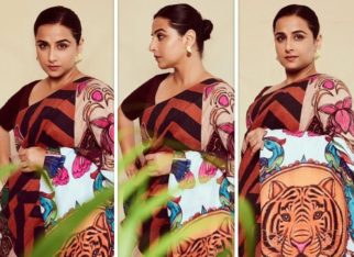 Vidya Balan exudes fierceness in ‘Sherni’ inspired saree