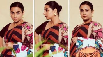 Vidya Balan exudes fierceness in ‘Sherni’ inspired saree
